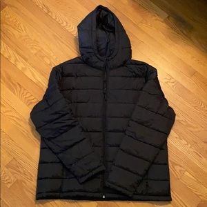 Men’s Black Puffy Jacket- NWOT